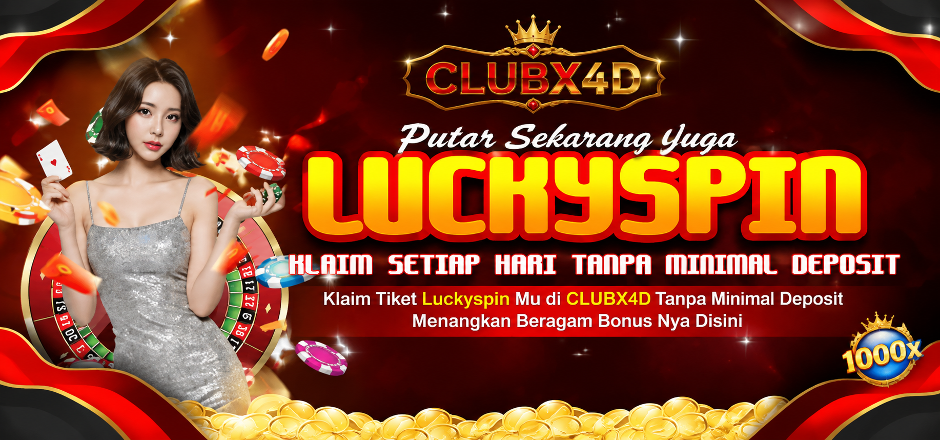 SELAMAT DATANG DI CLUBX4D